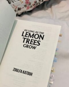 Book Review: As Long as the Lemon Trees Grow - By Zoulfa Katouh